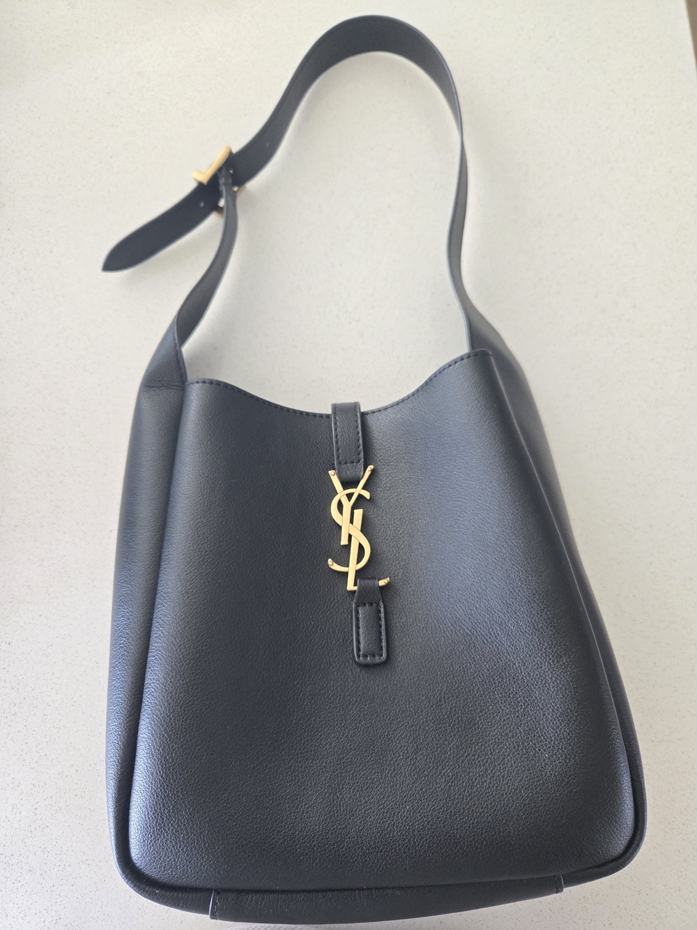 Saint Laurent Gold YSL Logo